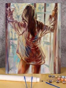 Art DIY Painting By Numbers Canvas Kits, Suitable For Bedroom Decor And Wall Art, Simple & Fun