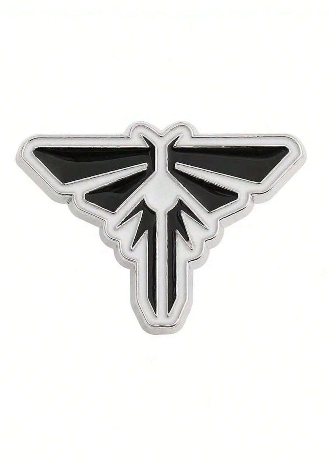 1pc Cartoon Logo Brooch, Cool Enamel Airplane Brooch, Metal Badge For Backpack, Clothing Accessories