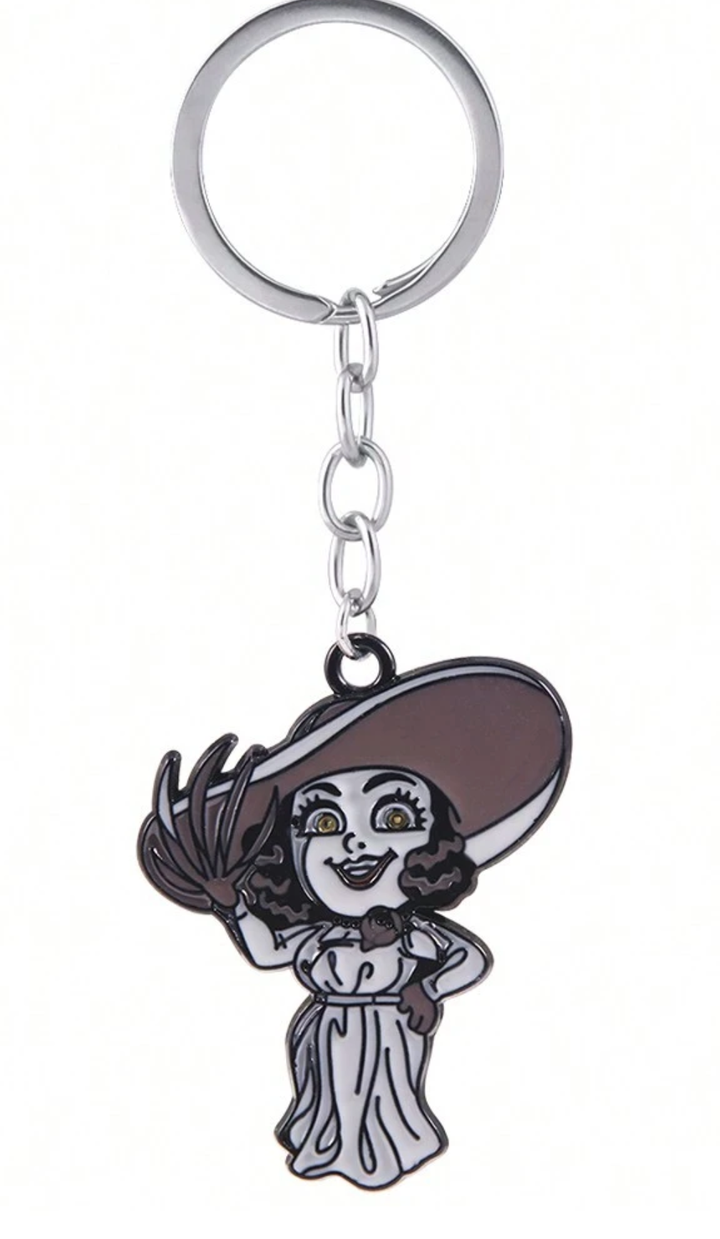 rongji jewelry 1pc Village Badge Keychain Rooftop Eagle Logo Pendant Accessory, For Cosplay And Collection Car