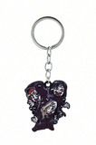 rongji jewelry 1pc Village Badge Keychain Rooftop Eagle Logo Pendant Accessory, For Cosplay And Collection Car