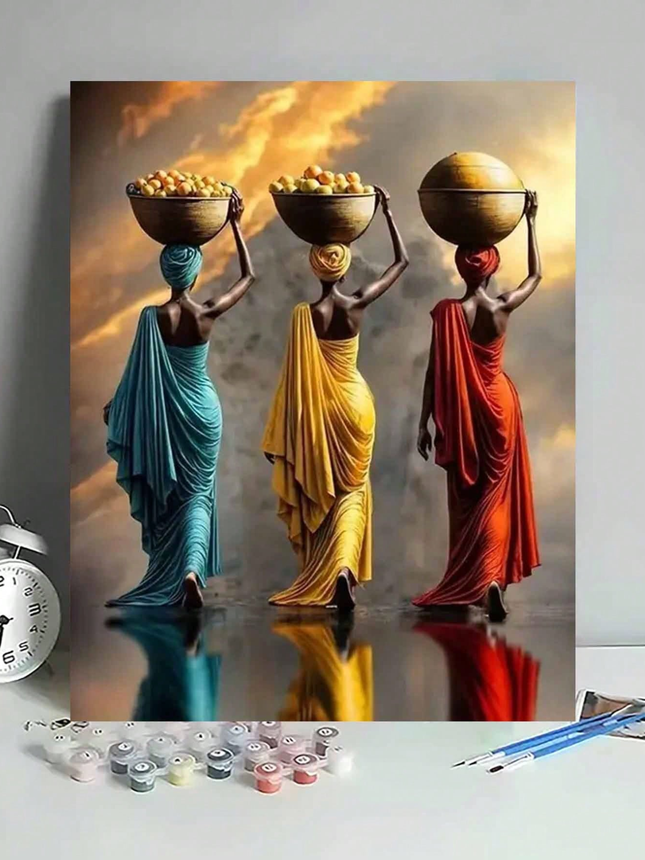 DIY Painting By Numbers Kit, Personalized Art Painting, Ideal Gift For Birthday, Holiday, No Drawing Skills Needed, Can Be Used As Wall Decor, Simple To Finish Beautiful Artwork