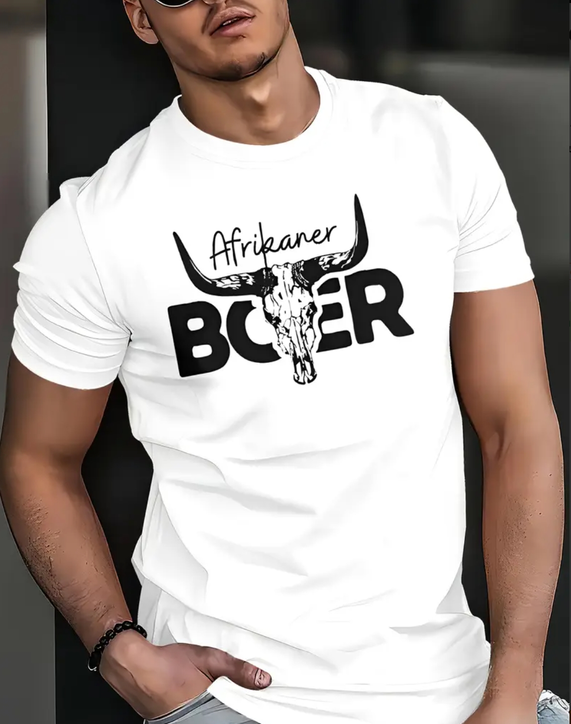 Men's Navy Blue African Print T-Shirt - Bold Typography Casual Tee for Gym, Casual Attire & Parties - Machine Washable Summer Shirt, Gym Clothing, Round Neckline, Easy Care, Short Sleeve Top, Streetwear Lovers