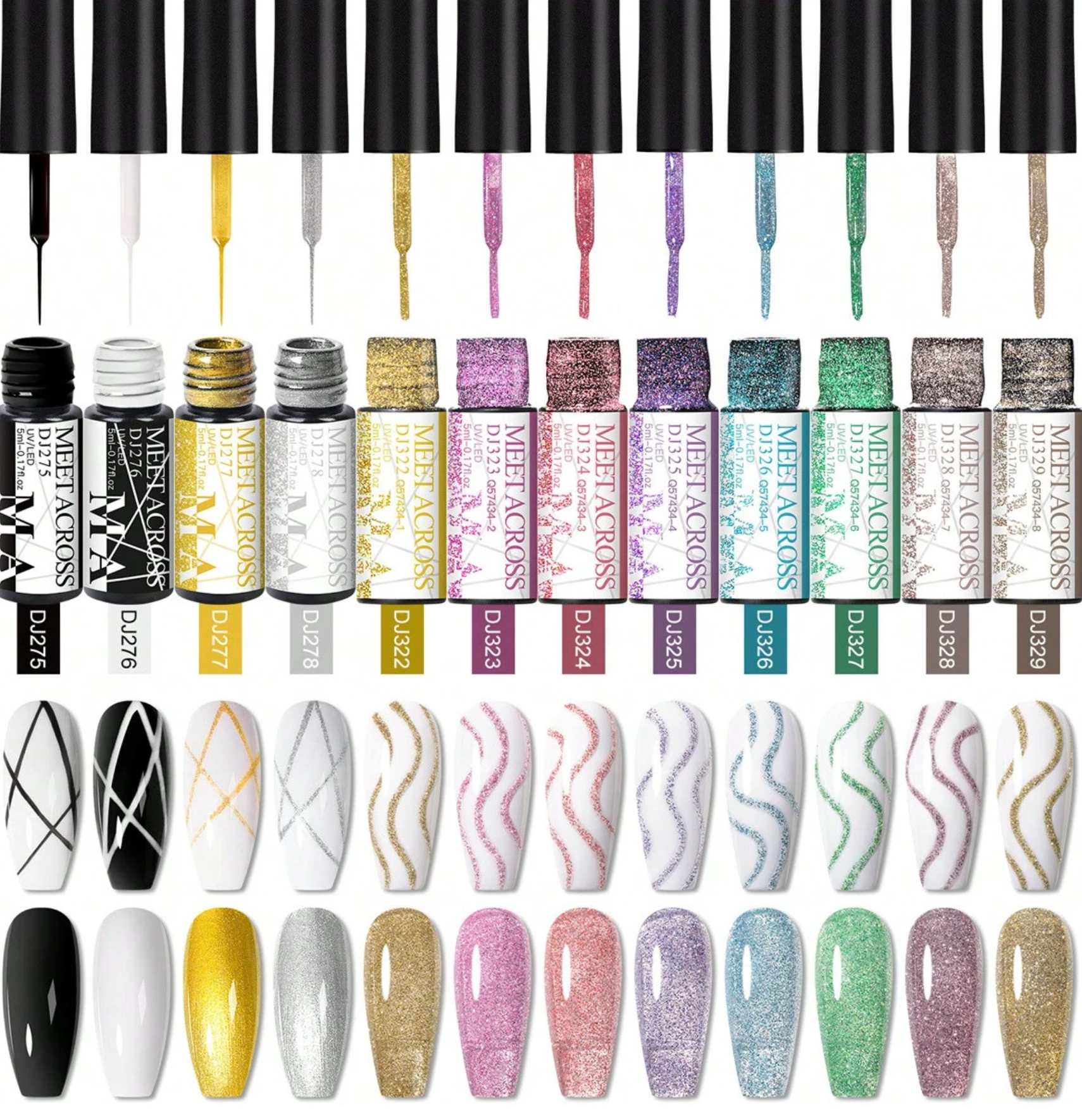 Gel Nail Polish Set