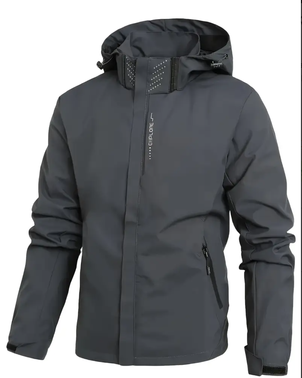 Men's Clothing Jackets Outdoor Male Sports Lightweight Jacket, Camping Gear Hooded Shell Outdoor Coat Hiking Fishing Hoody Jacket Coat Men