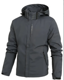 Men's Clothing Jackets Outdoor Male Sports Lightweight Jacket, Camping Gear Hooded Shell Outdoor Coat Hiking Fishing Hoody Jacket Coat Men