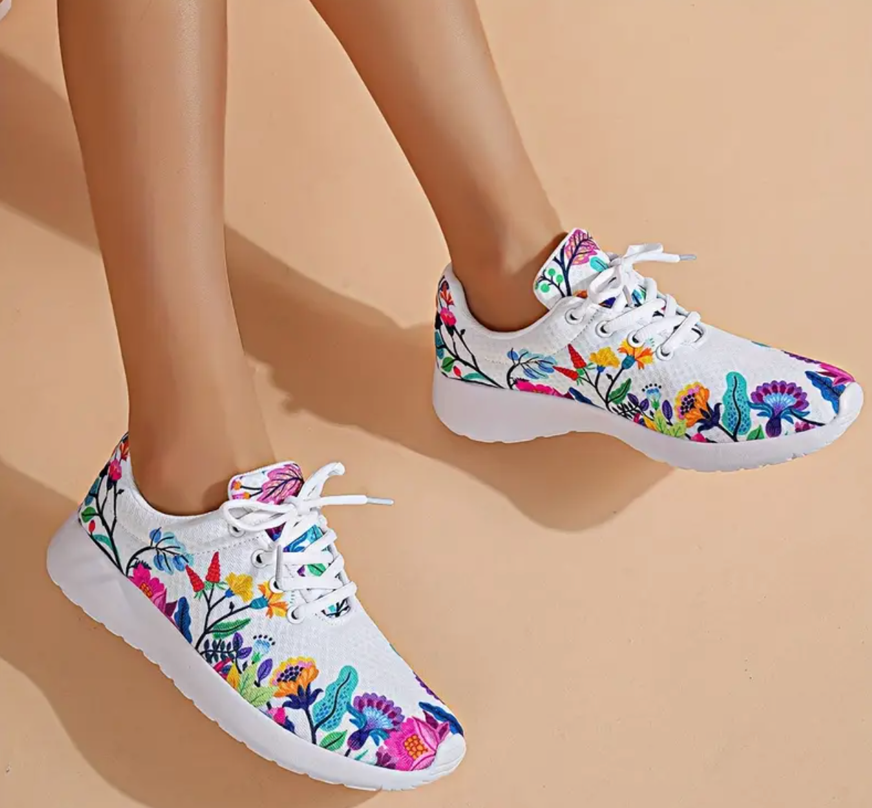 Series of Breathable And Lightweight Printed Running Shoes for Women in Europe And America