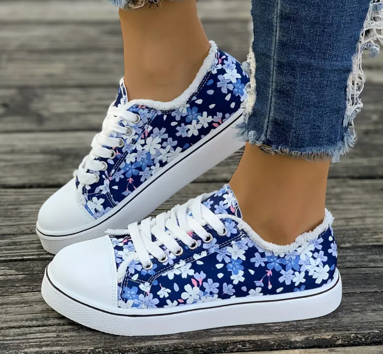 Ladies Casual Flat Shoes Sneakers