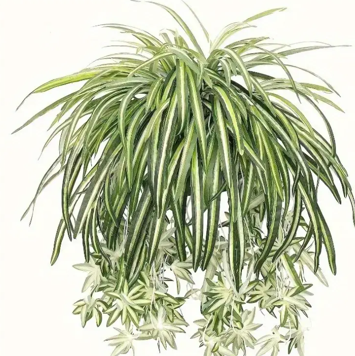 2pcs UV & Fade Resistant Artificial Hanging Plants - Perfect for Indoor/Outdoor Decor, Gardens, Farms & Weddings - No Container Included