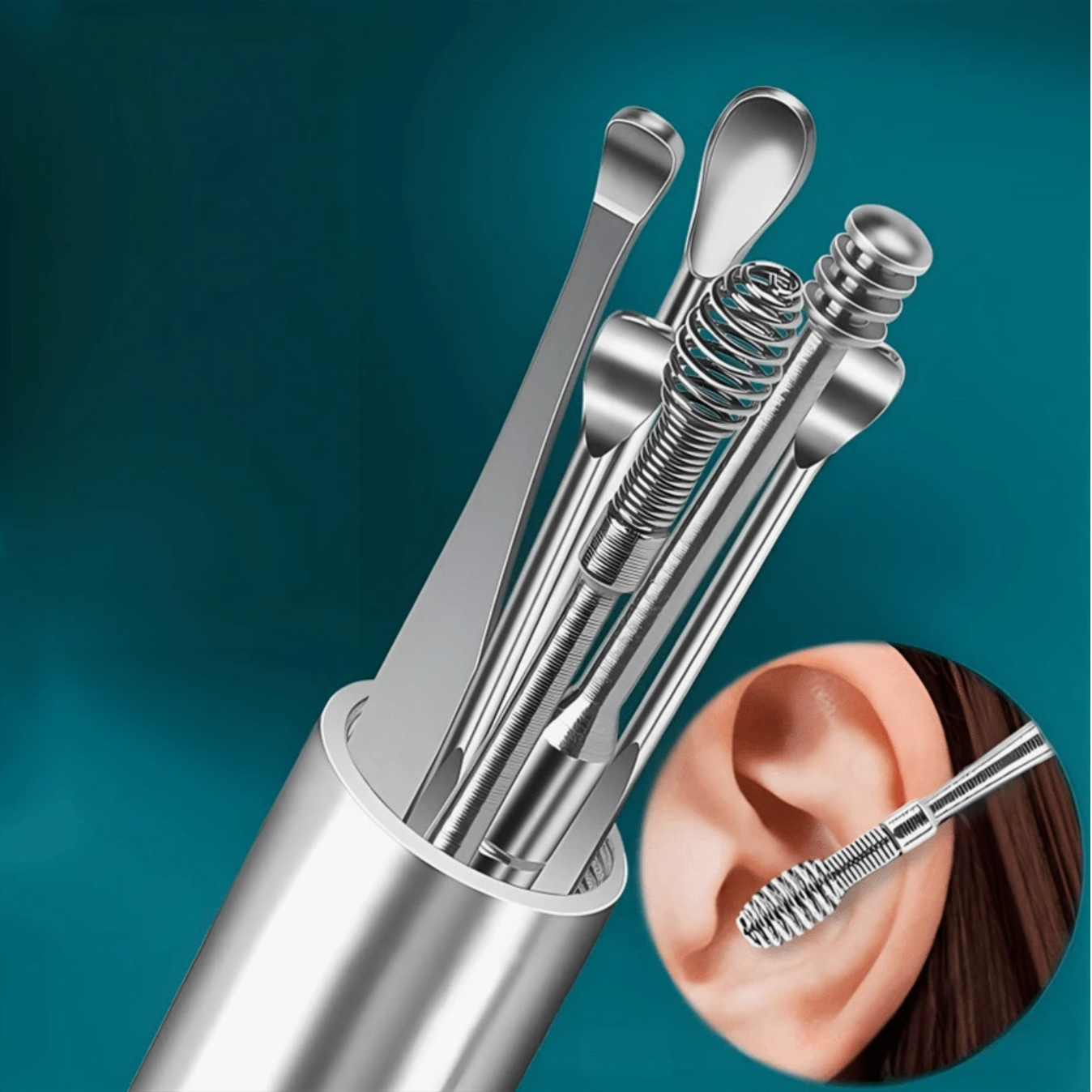 Ear Wax Removal Spoon Set