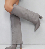 Women's Outdoor High Heel Boots