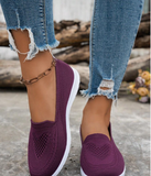 Women Casual Sports Shoes Flat Slip-On