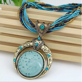1pc Elegant Classic Handmade Bohemian Pendant Necklace