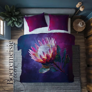 Protea purple splash