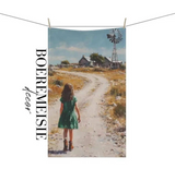 Girl with Windmill Tea Towel