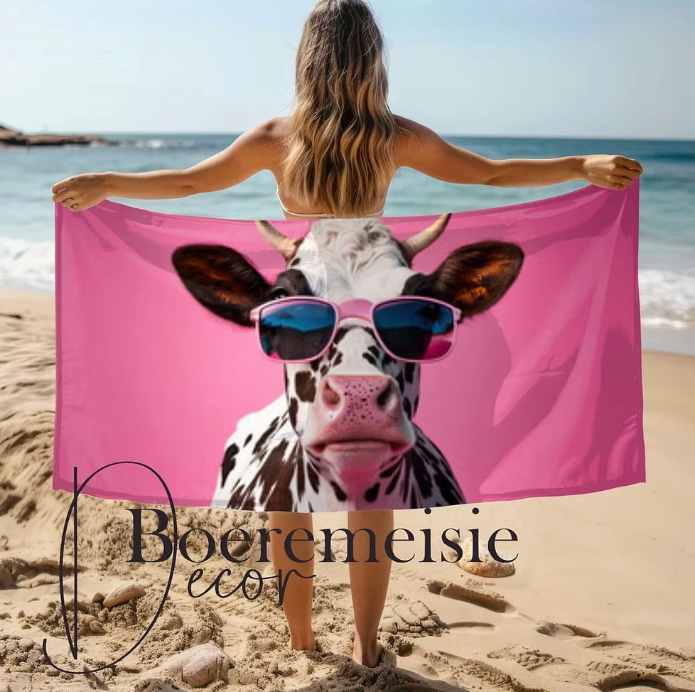 Pink Cow Sunglasses