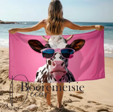 Pink Cow Sunglasses