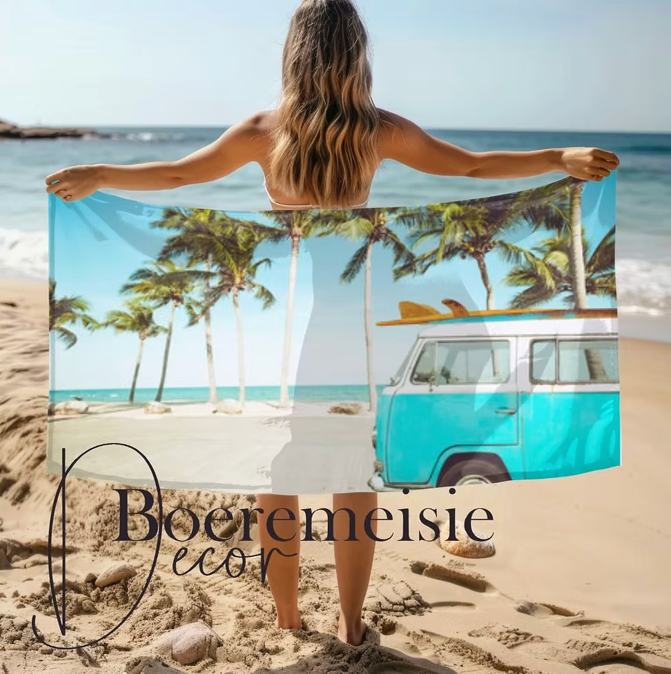 VW Bus Beach