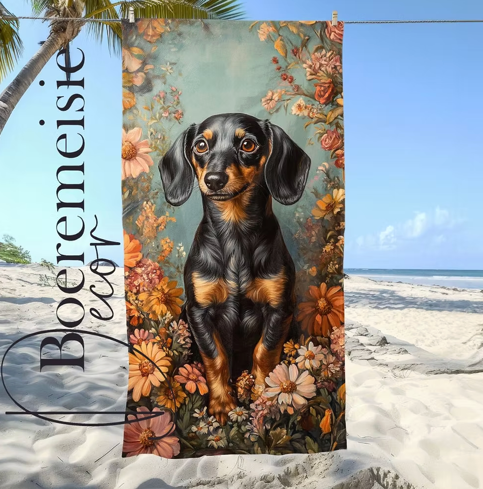 Dachshund Beach 3