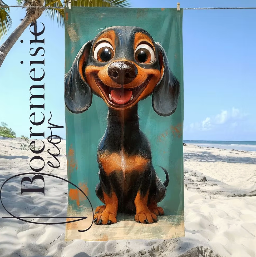 Dachshund Beach 2