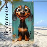 Dachshund Beach 2