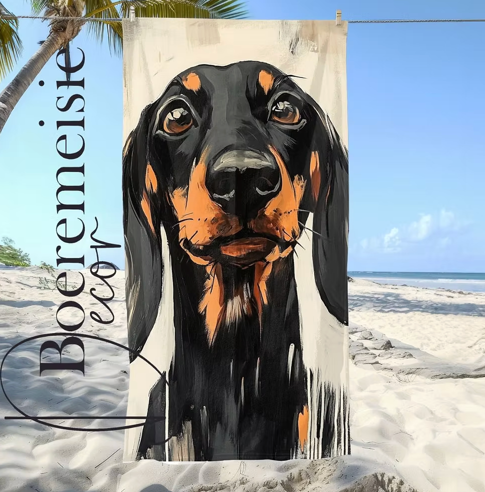 Dachshund Beach 1