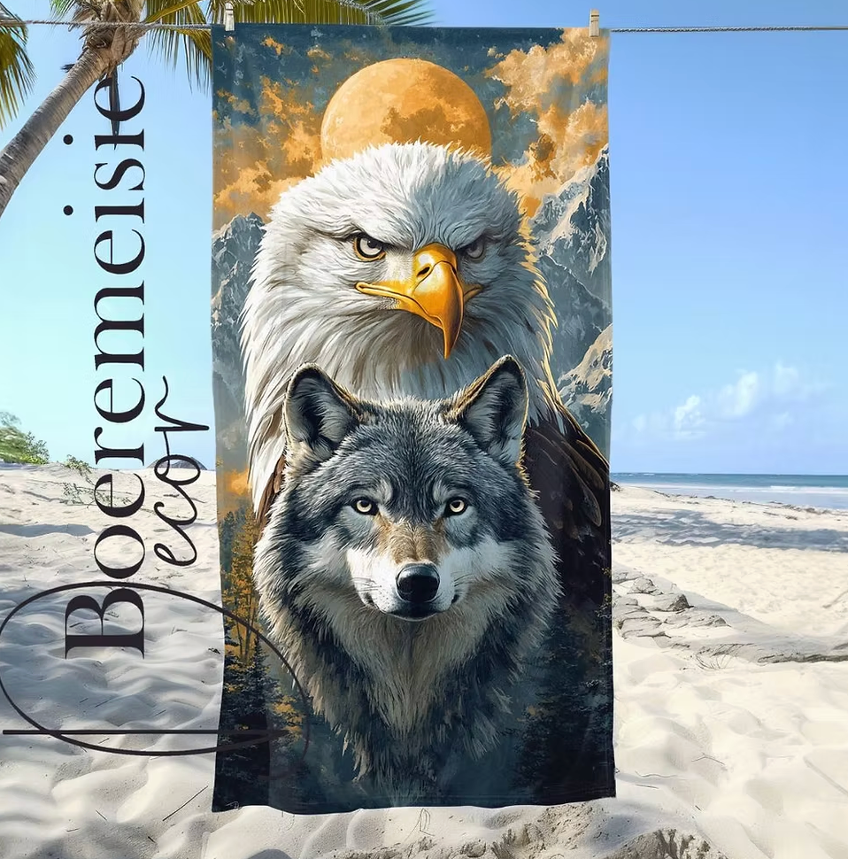 Wolf and Eagle