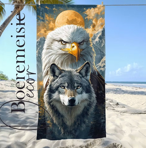 Wolf and Eagle