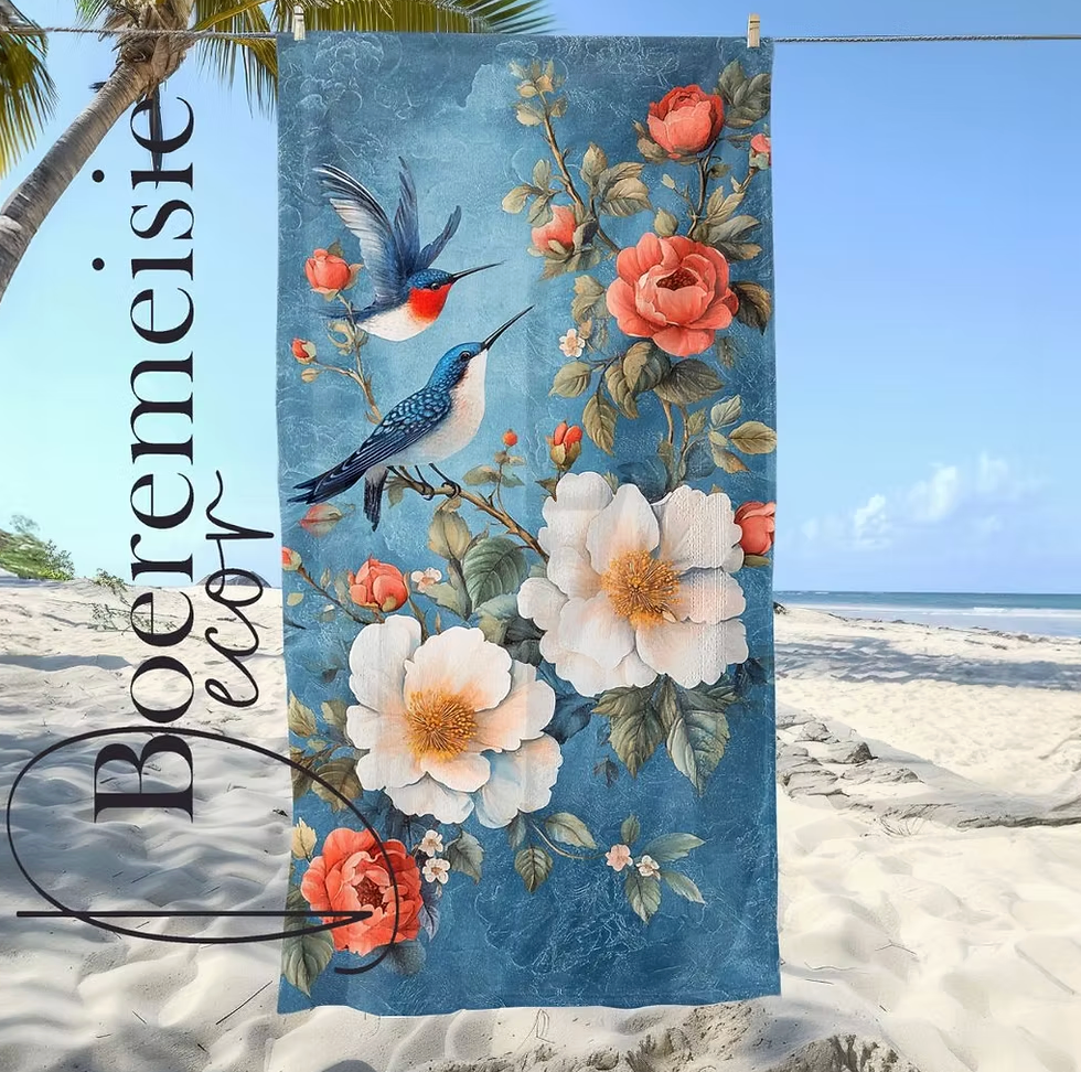 Birds and Flowers