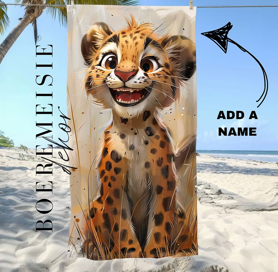 Cheetah. (personalized option)