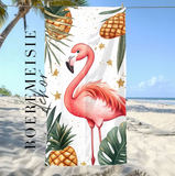 Pineapple and Flamingo