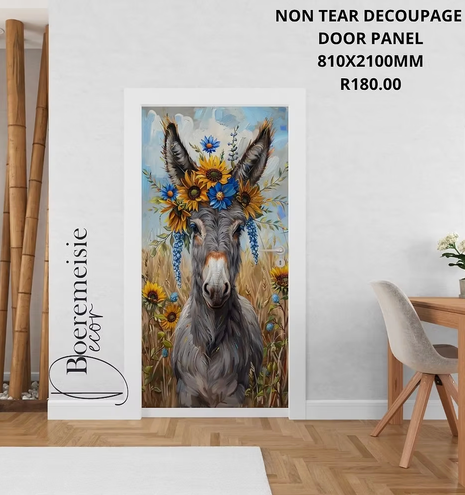 Flower Field Donkey