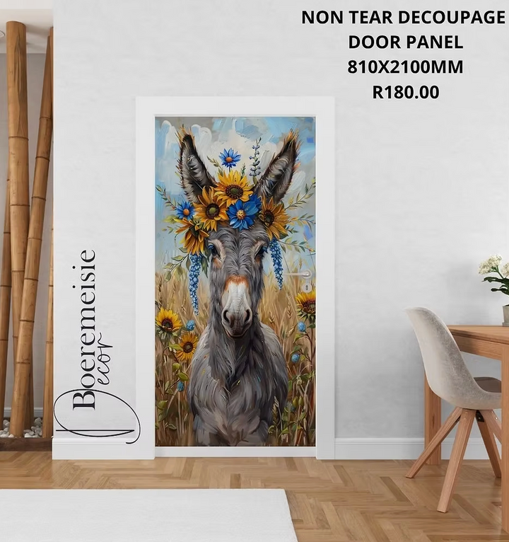 Flower Field Donkey