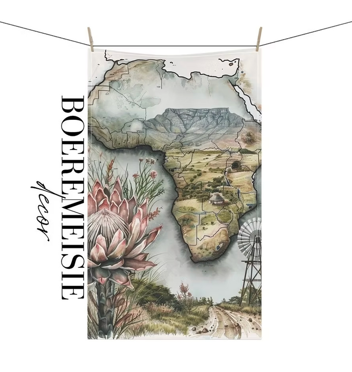 SA 2 Tea Towel