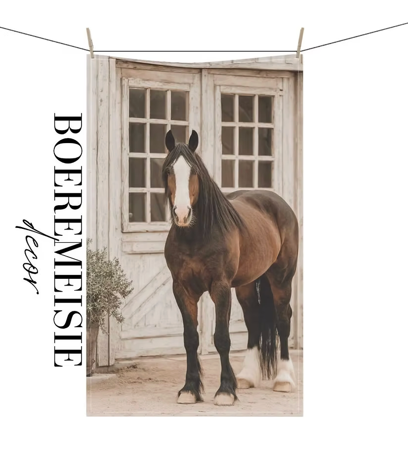 Horse 1 Tea Towel