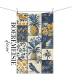 Blue Bird and Pineapple 2 Tea Towel