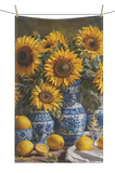 Sunflower Blue Vase 2