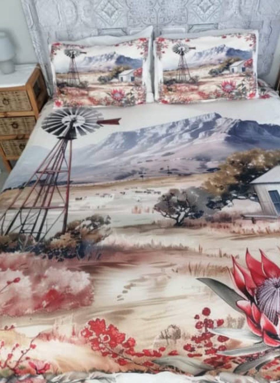 Blue Mountain and Windmill