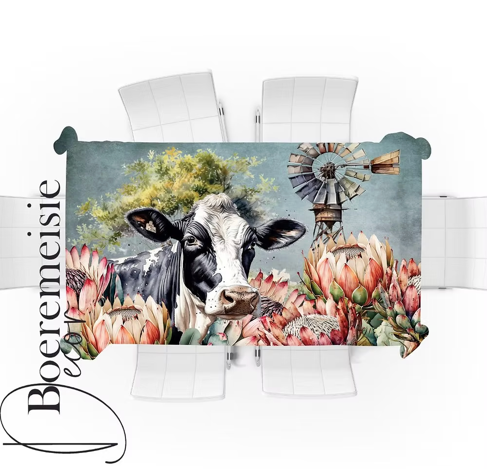 Cow in Proteas