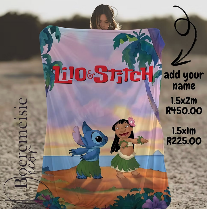 Lilo and Stitch. (personalized option)