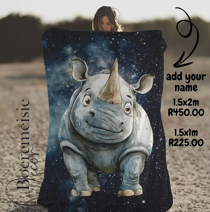 Fun Rhino. (personalized option)