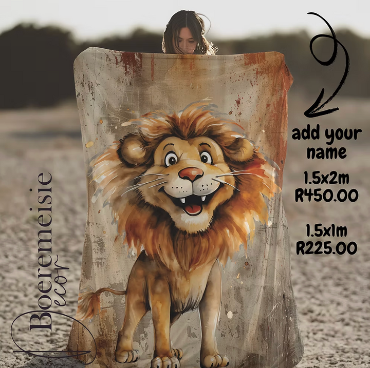 Fun Lion. (personalized option)