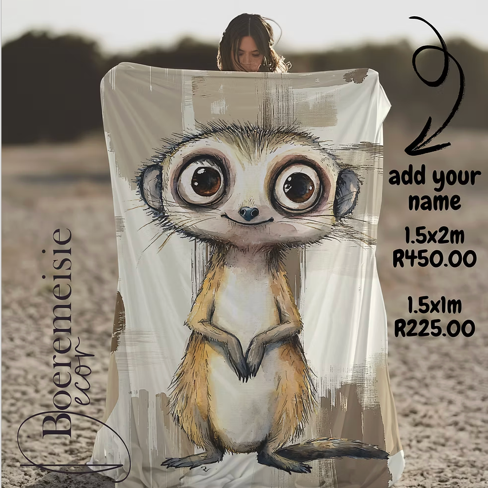 Fun Meerkat. (personalized option)