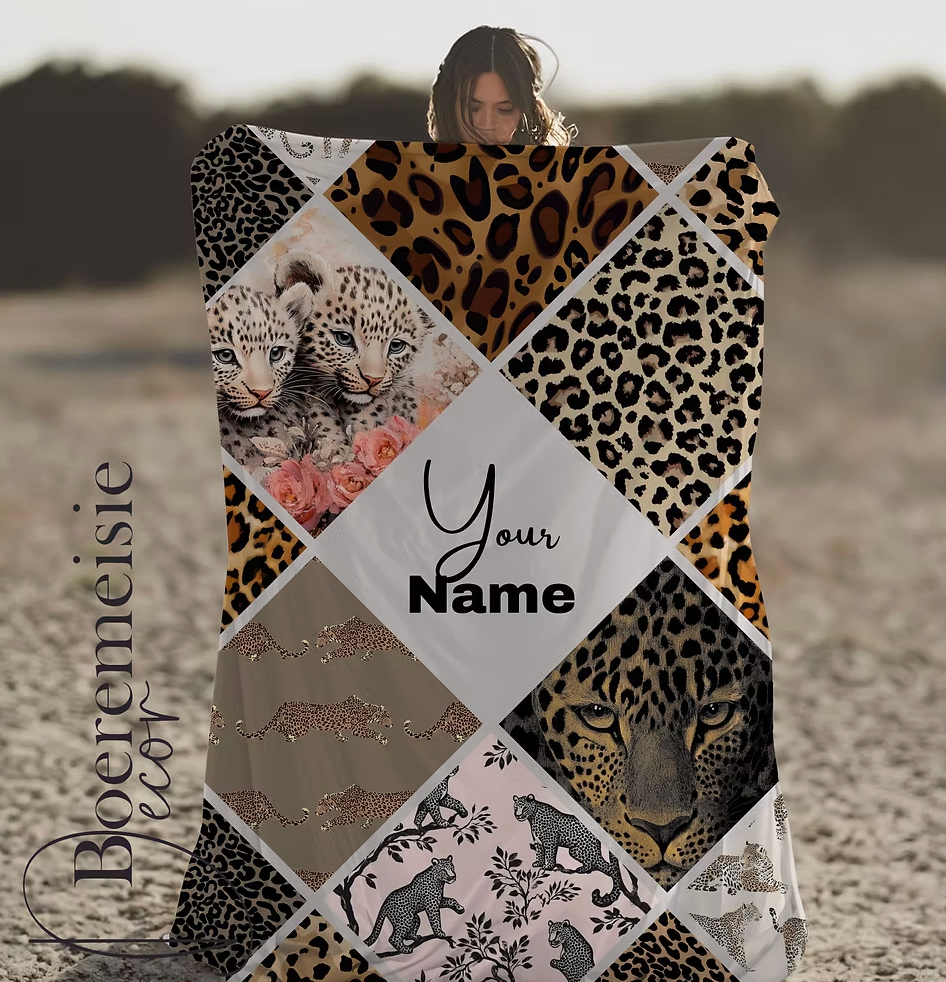 Leopard Fun. (personalized option)