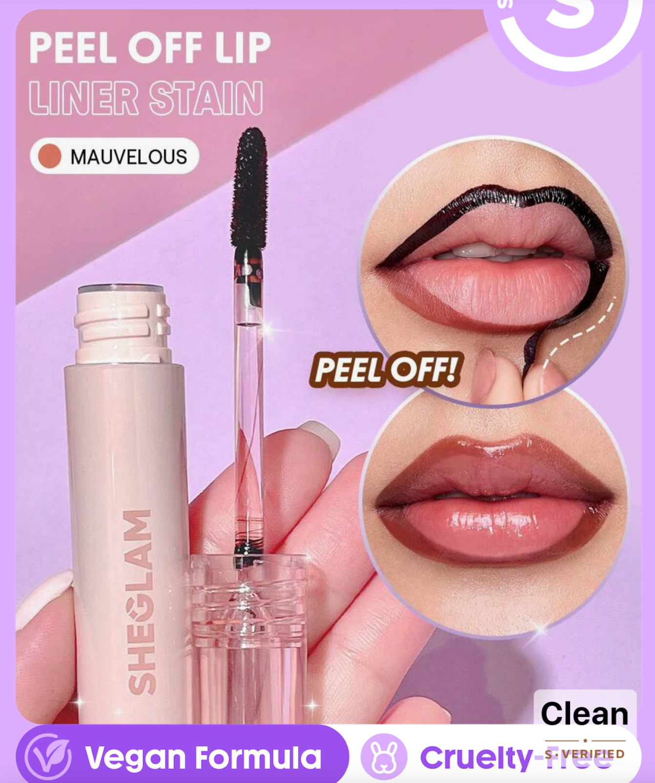 HEGLAM Fall In Line Peel Off Lip Liner