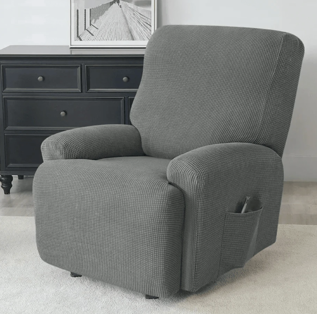 Single Seat Elastic Recliner Sofa Cover Sofa Cover