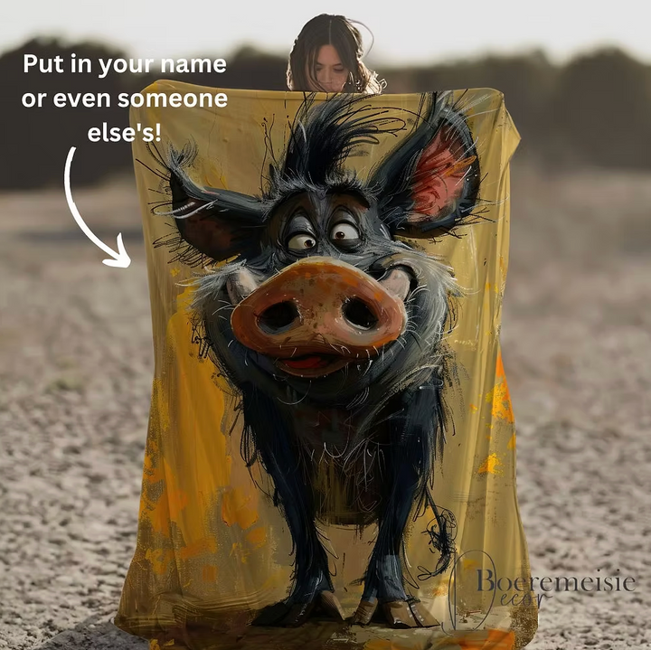 Funky Animal 15.  (personalized option)