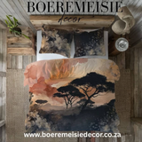 African Sunset Trees