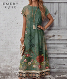 Women's EMERY ROSE Casual Versatile Patterned Dress
