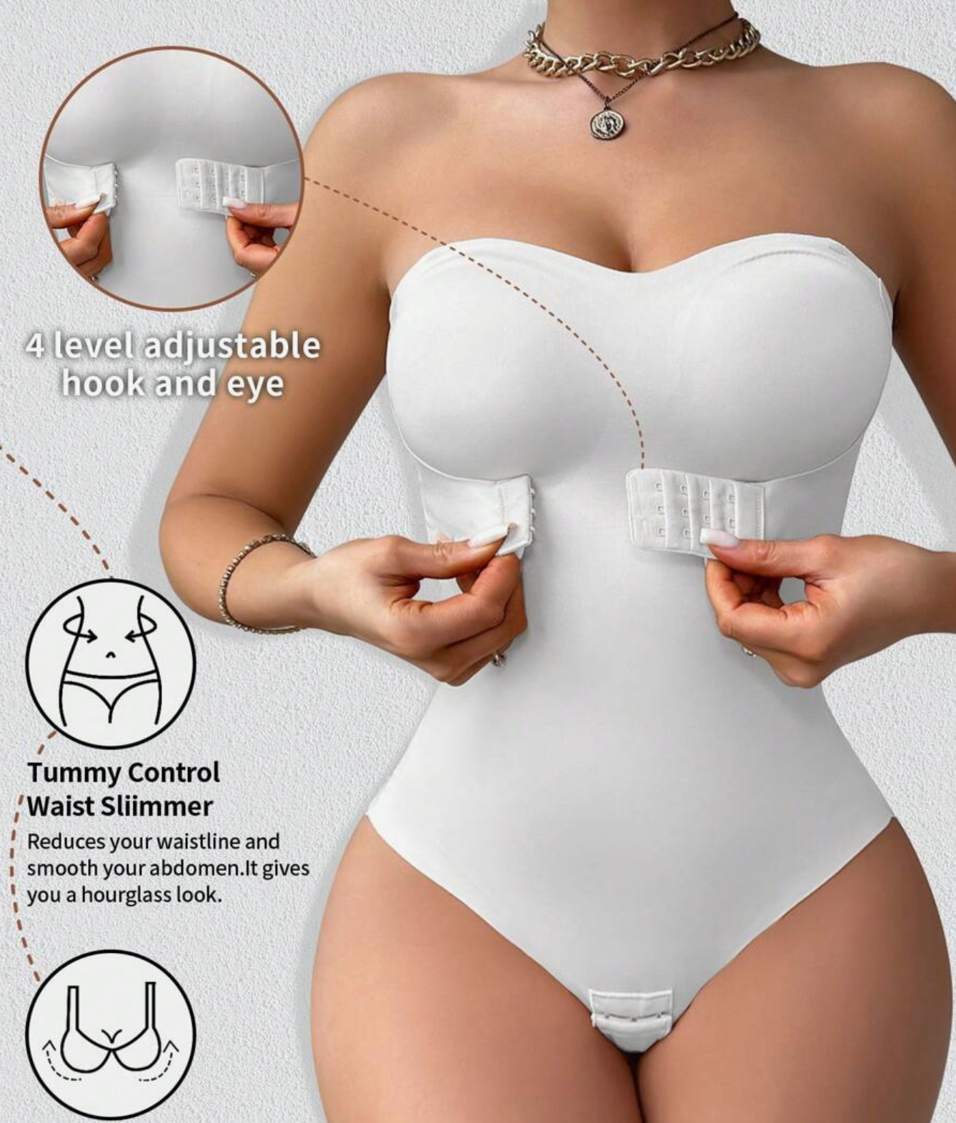 Women's Seamless One-Piece Shapewear Camisole