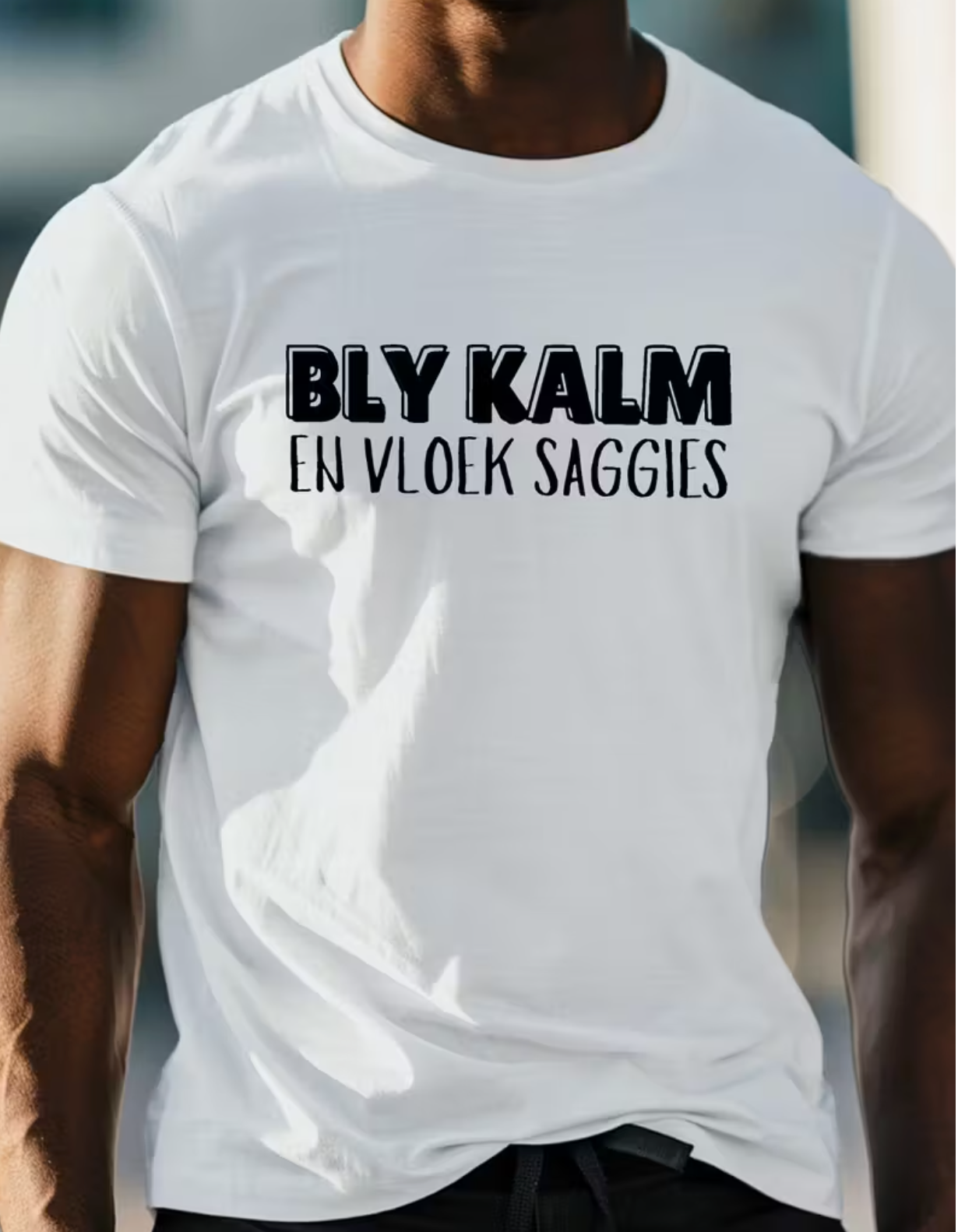 Men's Afrikaans Funny Gnome Graphic T-Shirt